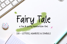 Fairy Tale - Handwritten Whimsy Font