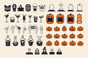 Halloween Scene Creator, a Background Graphic by DenysHolovatiuk (Thumbnail 4 of 4)
