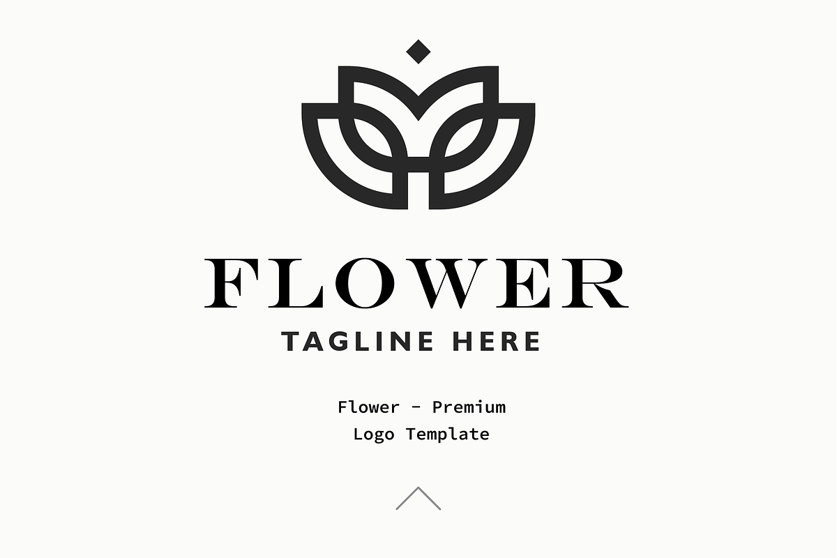 Flower - Premium Logo Template, a Branding & Logo Template by Minimalist Logos (Photo 1 of 7)