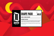 Procreate Shape Brush Pack 02, a Brush Add-On by Quiver Supply Co. (Thumbnail 1 of 6)
