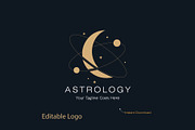 Celestial & Astrology Logo Design, a Branding & Logo Template by YUDesignStore (Thumbnail 2 of 9)