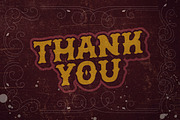Mystery Tour Display Font, a Sans Serif Font by Vintage Type Company (Thumbnail 10 of 10)