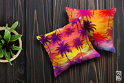 Tropical Summer Sunset Digital Paper, a Pattern Graphic by Creative Store (Thumbnail 4 of 4)