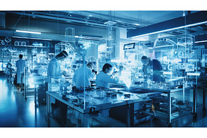 laboratory technology job ai, a Technology Photo by pikepicture