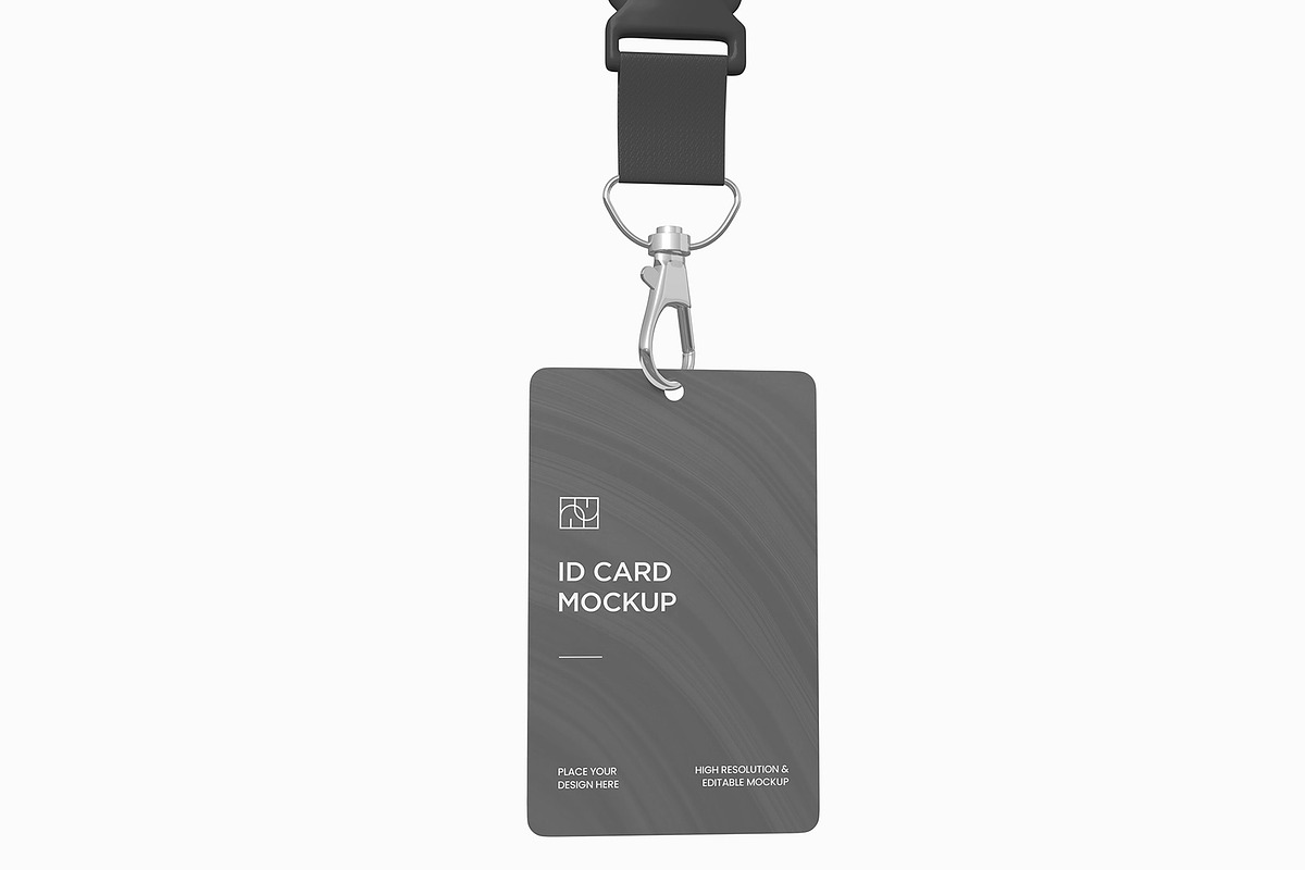 Hanging ID Card Mockup Template, a Product Mockup by graphypix (Photo 4 of 4)