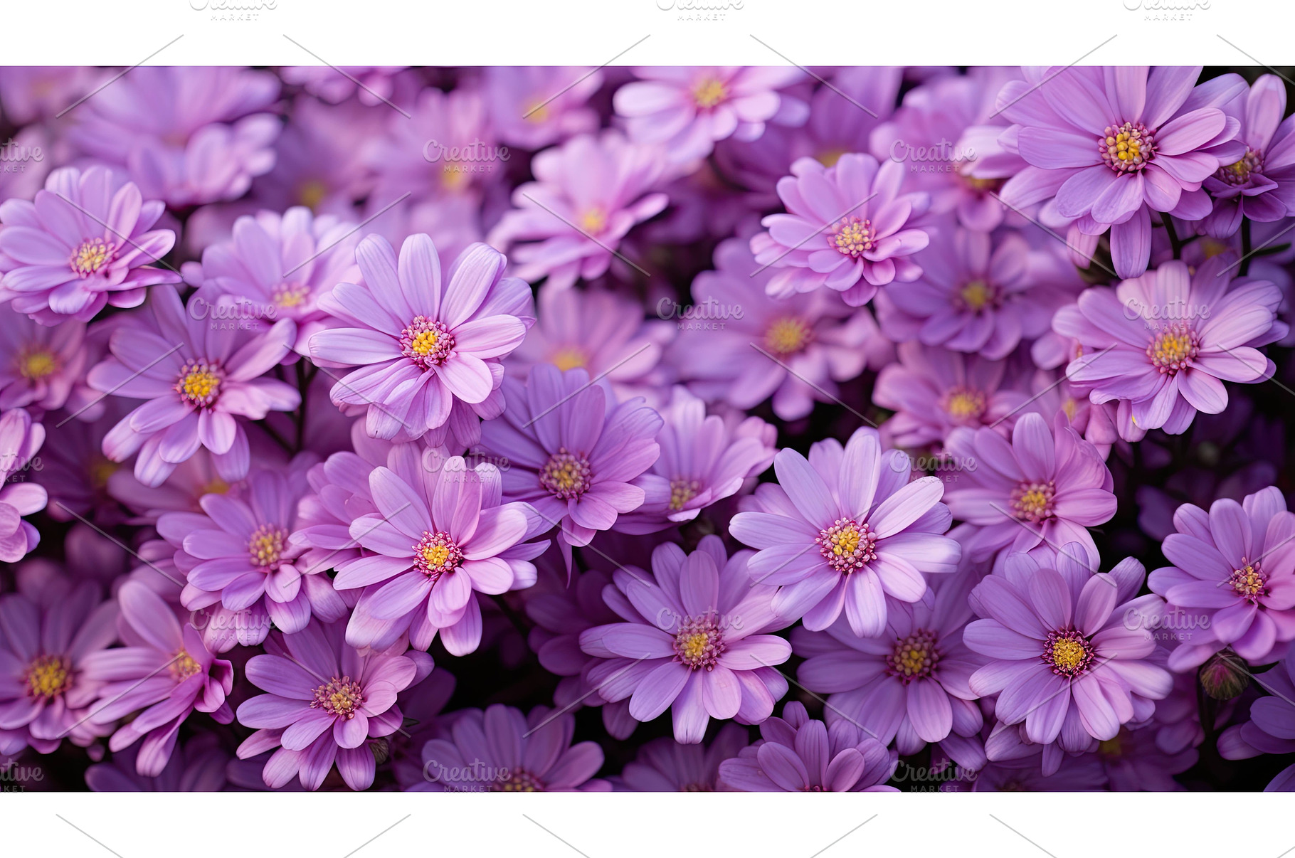mauve light purple flowers ai, a Technology Photo by pikepicture