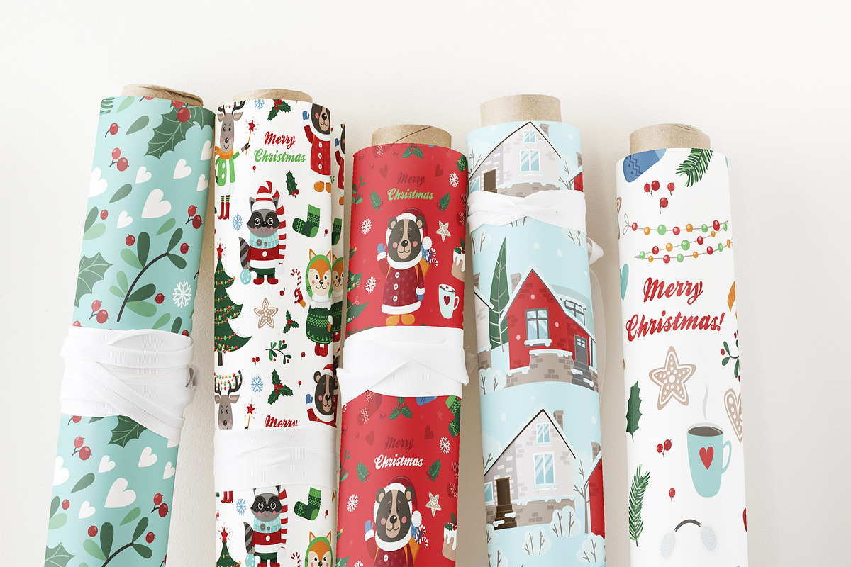 Christmas animals, a Wallpaper Graphic by Nafanya (Photo 5 of 8)
