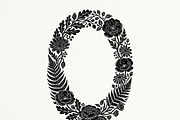 50 Elegant Floral Oval Mirror Frame, a Decorative Illustration by Amazin_art (Thumbnail 12 of 29)
