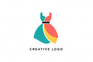 Creative Colorful Dress, a Branding & Logo Template by Logocreative