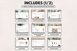 PLR Notion Templates Bundle Resell