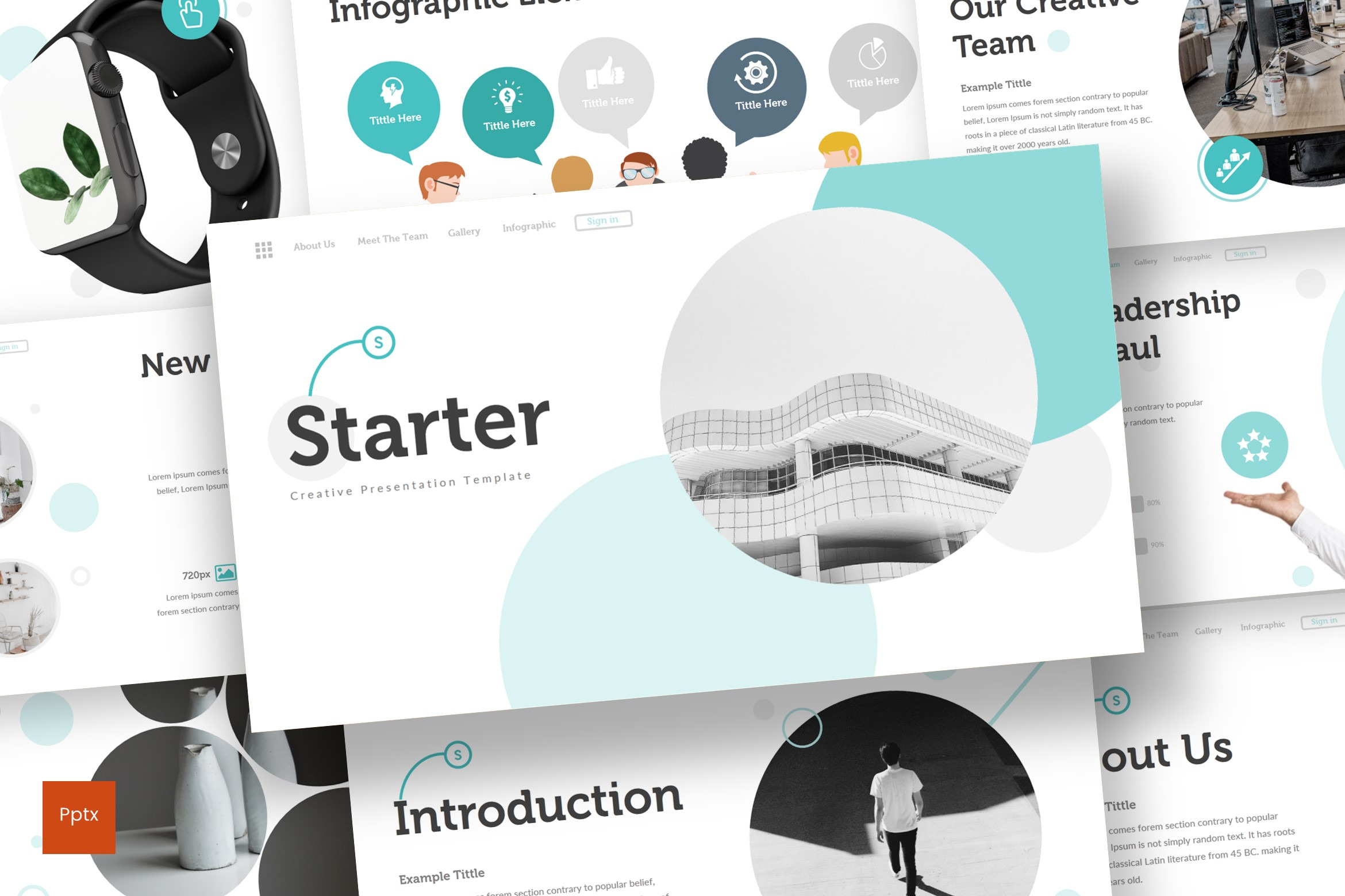 Starter - Powerpoint Template, a Presentation Template by inspirasign