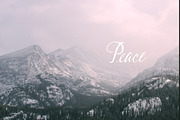 Peace, Love + Holiday Cheer, an Illustration by Paper City Design (Thumbnail 4 of 5)
