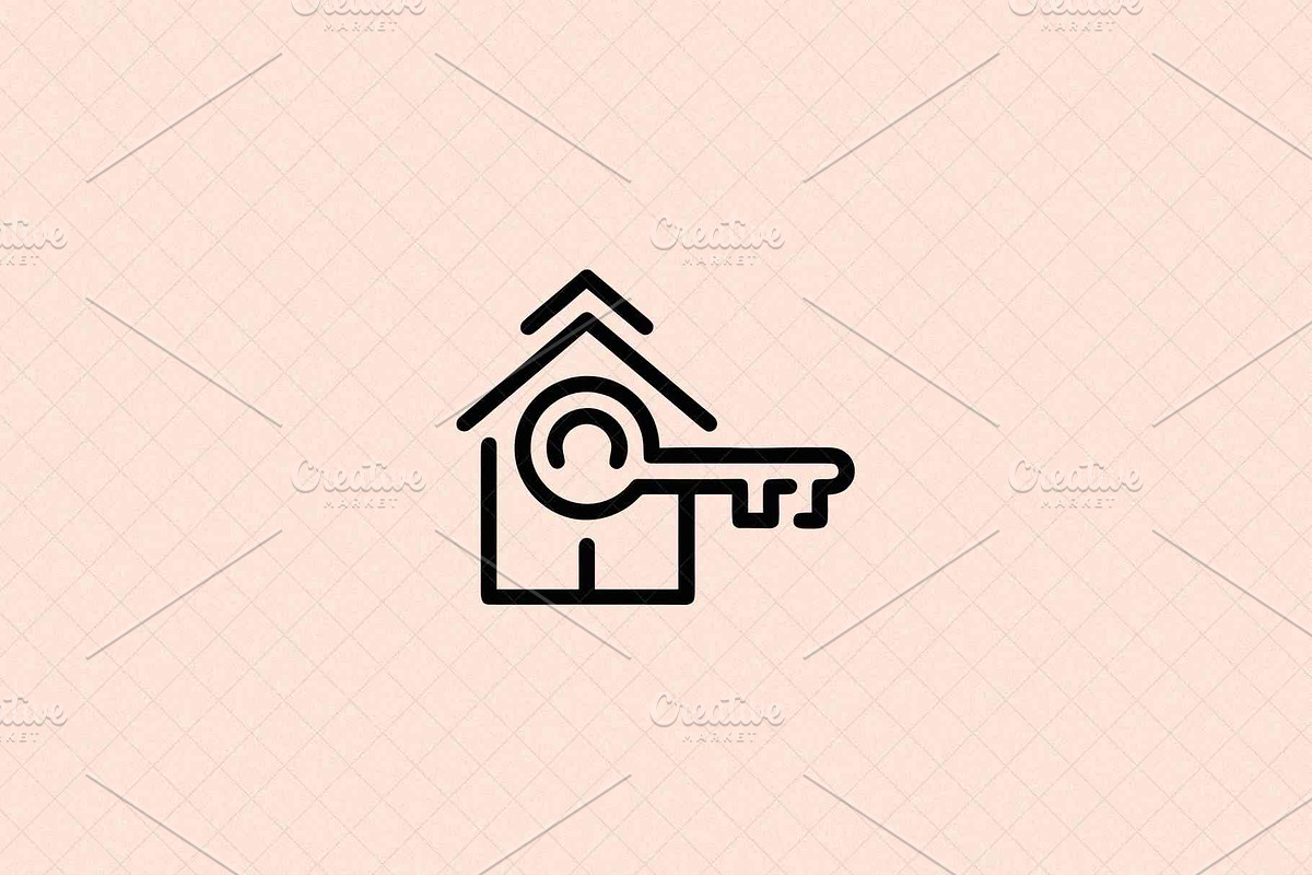 House Key Home Icon, an Object Illustration by Vectorium Studio (Photo 2 of 4)