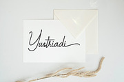 Boosting, a Script Font by rizal_yustriadi (Thumbnail 5 of 8)
