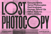 Lost Photocopy - 90s Xerox Textures, a Texture Graphic by Studio GRRR (Thumbnail 1 of 12)