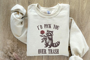 Funny Raccoon Valentines PNG, an Illustration by SharpMarketplace (Thumbnail 8 of 9)