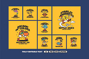 Retro Sky Park Illustration, an Object Illustration by Decoconio Design (Thumbnail 2 of 8)