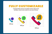 60 Customer Relationship Management, a Solid Icon by Flat Icons (Thumbnail 3 of 7)