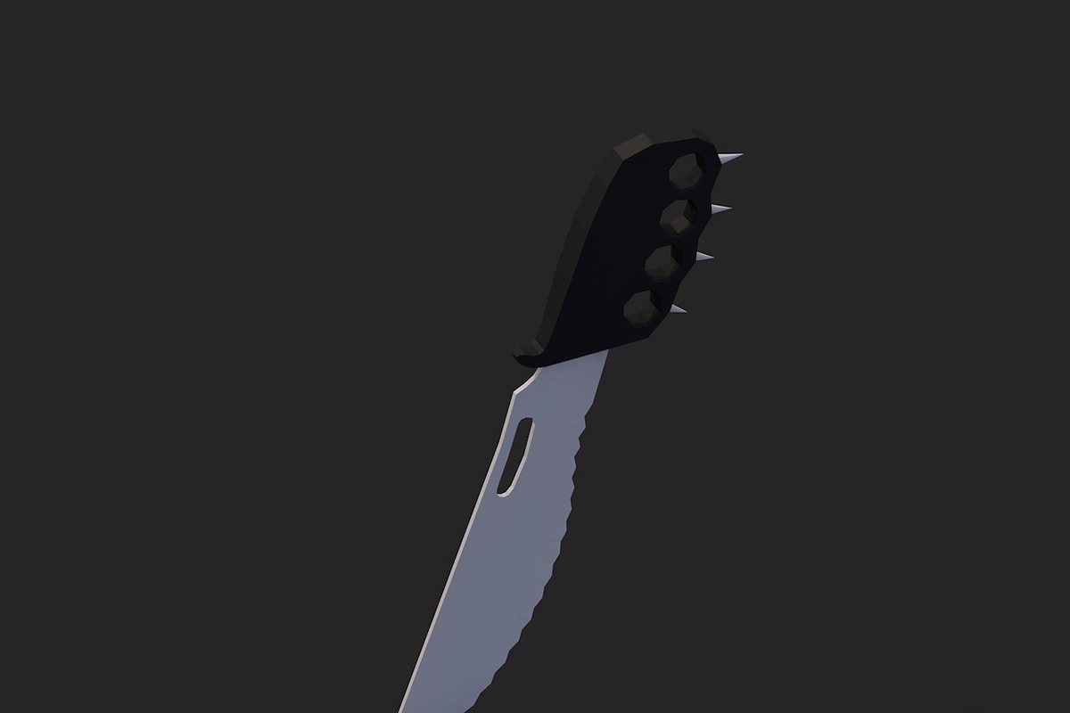 Low Poly Combat Knives Pack, an Object 3D Model by CreativeeArt (Photo 4 of 25)