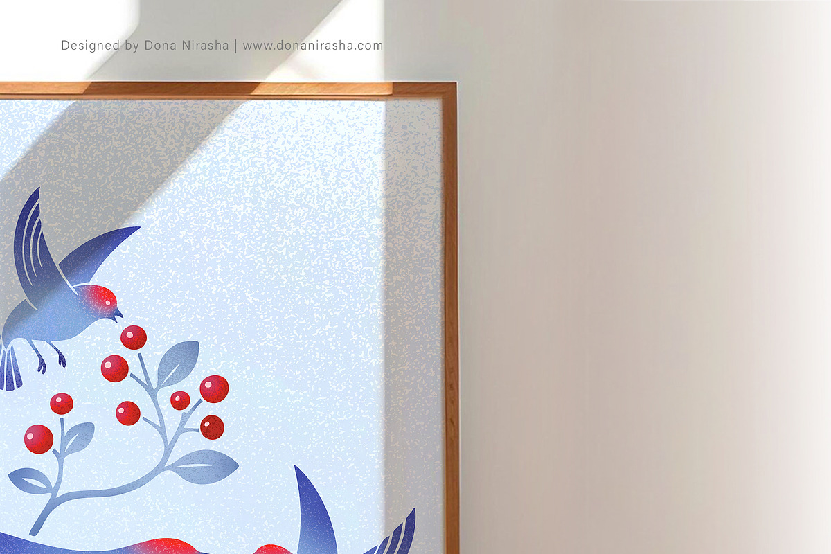Berry Chorus - Illustration, a Decorative Illustration by BloomToLife By Dona (Photo 5 of 6)