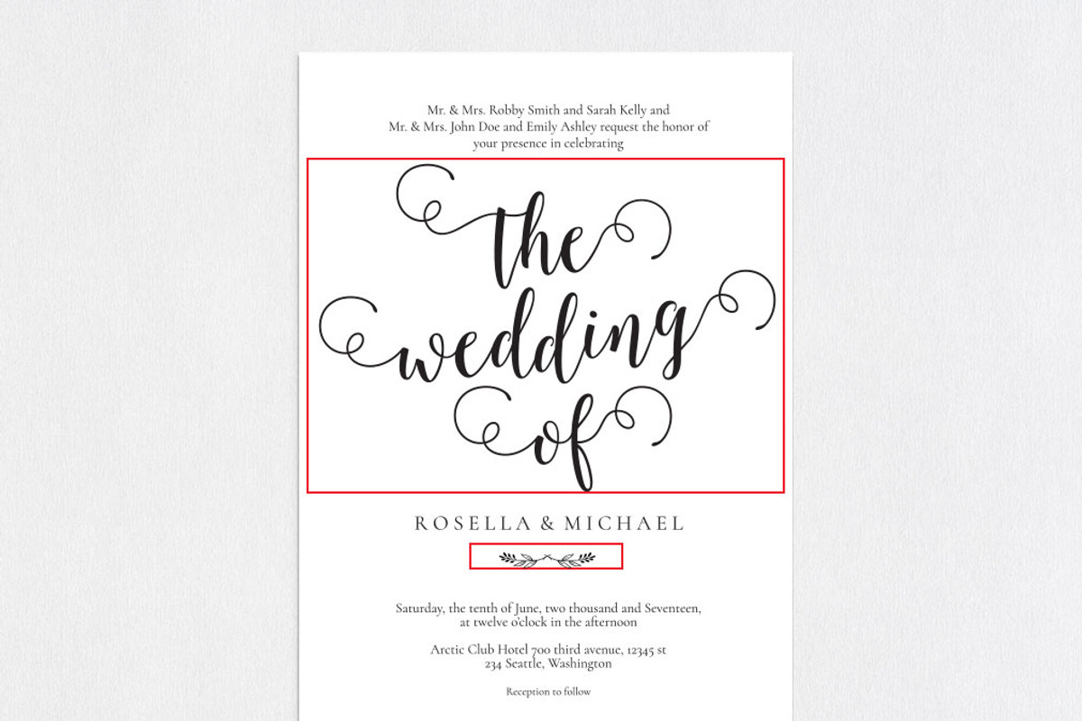 Wedding Invitation Template WPC440, an Invitation Template by Shafura_Wedding (Photo 5 of 5)