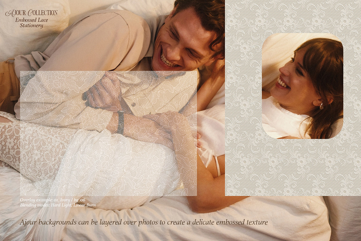 Ajour Embossed Lace Stationery, a Texture Graphic by alonahaidash (Photo 4 of 16)