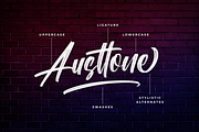 Austtone - A Modern Brush Font, a Handwritten Font by RockboyStd (Thumbnail 9 of 12)
