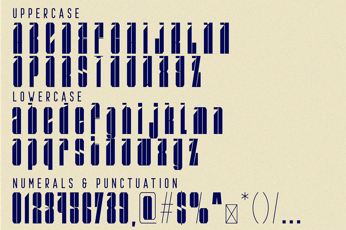 GIRAFFE CENTRE Font, a Sans Serif Font by 177Studio (Photo 7 of 7)