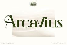 Arcavius - Modern Serif Font