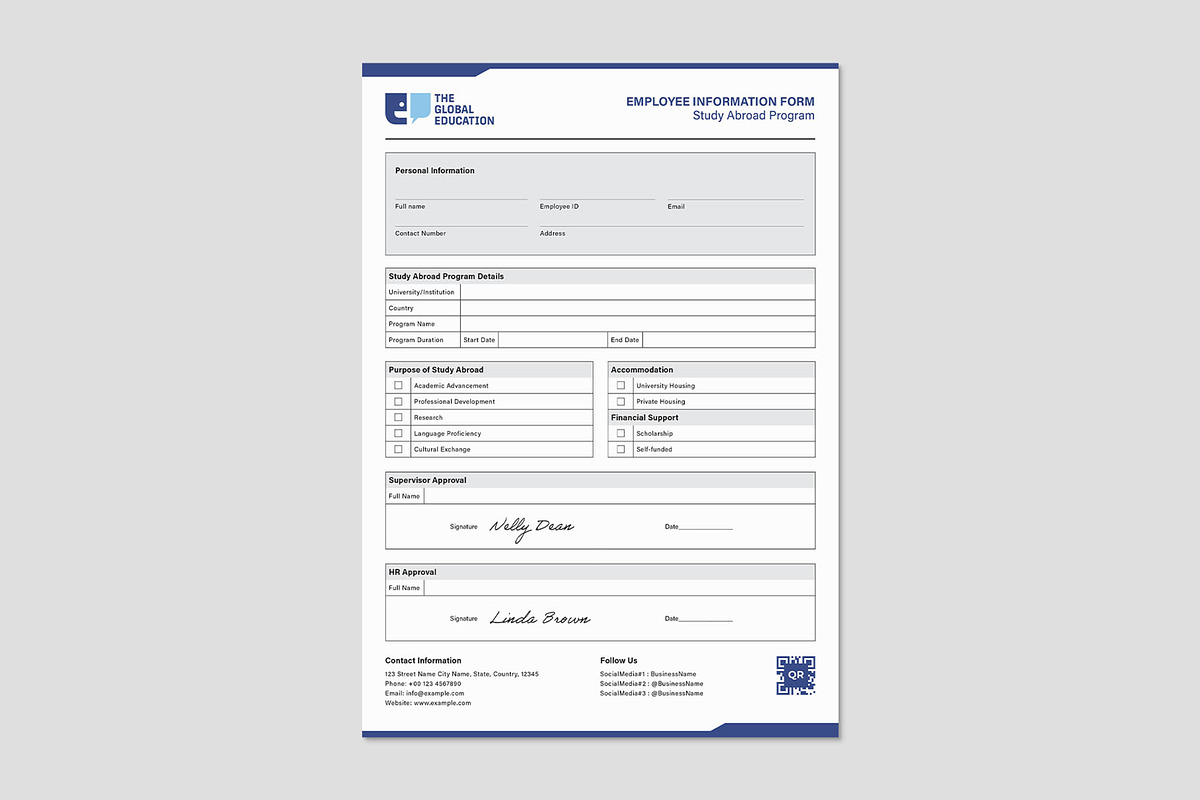 Form Template, a Stationery Template by BrandPacks (Photo 6 of 6)