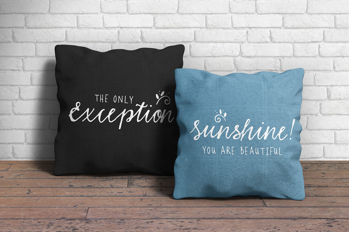 Oleander font (2 versions) preview 2