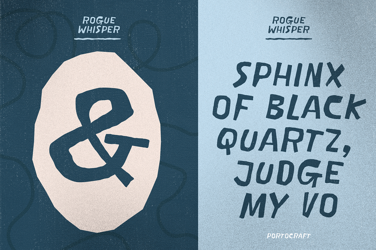 Rogue Whisper – Bold Brush, a Handwritten Font by Portocraft (Photo 5 of 10)