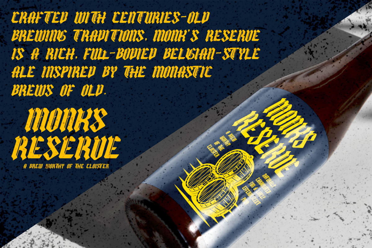 Imperial Black - Blackletter Font, a Font by PutraCetol Studio (Photo 5 of 5)