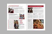 Christmas Newsletter Template, a Stationery Template by Design Zone (Thumbnail 3 of 7)