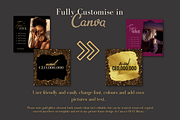 Black & Gold Instagram Templates, a Social Media Template by Faytemplates (Thumbnail 8 of 9)
