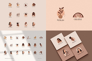 CANVA Modern Logo Bundle