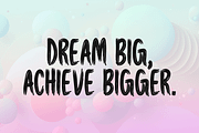 Success Follows Dreams Typeface, a Handwritten Font by Seemly Fonts (Thumbnail 2 of 4)