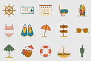 Travel icon set, an Icon by NatalieArtShop (Thumbnail 7 of 12)