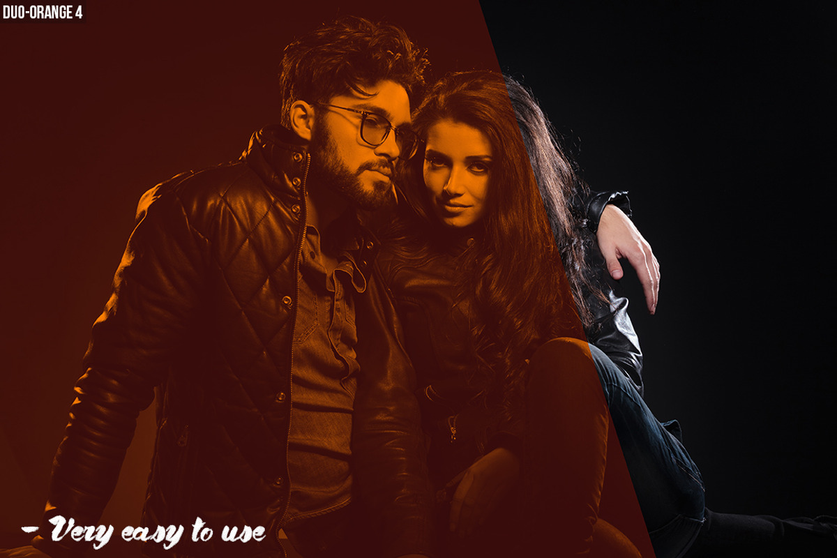 Duo-Orange  Duotone Photoshop Action, an Action Add-On by Claudiu Gabriel (Photo 3 of 6)