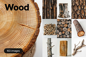 Wood - 163 images, a Nature Photo by Handmadefont