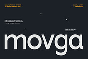 Movga Sans Grotesque Family, a Sans Serif Font by OV Type (Thumbnail 1 of 13)