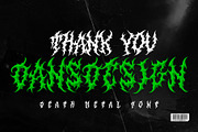 SATRUNS Metal Blackletter Horror, a Blackletter Font by dansdesign (Thumbnail 12 of 18)
