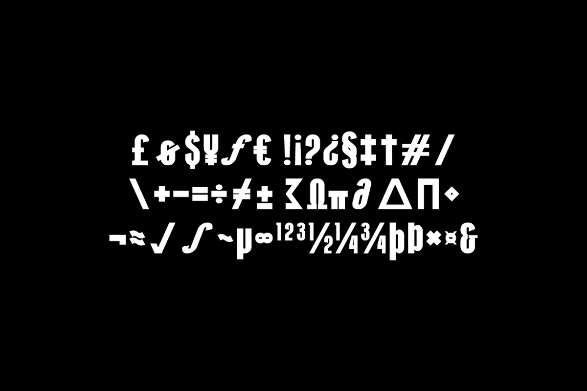 Hallogty - Bold Sports Car Font, a Sans Serif Font by QR Design Studio (Photo 13 of 15)