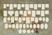 Vector Lace Frames & Vintage Doilies, an Object Graphic by Berentine.art (Thumbnail 13 of 15)