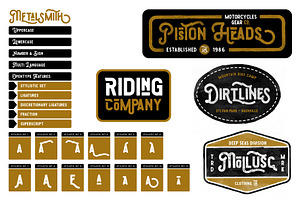 Metalsmith - Custom Culture Typeface