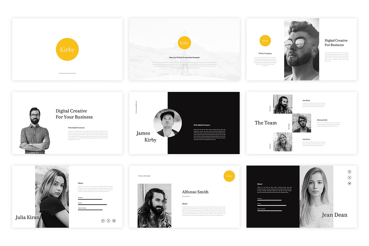 Kirby - Powerpoint Template, a Presentation Template by kylyman