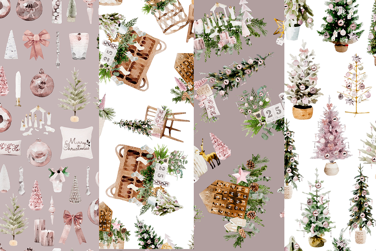 Pink Christmas, a Decorative Illustration by heyiamalice (Photo 12 of 15)