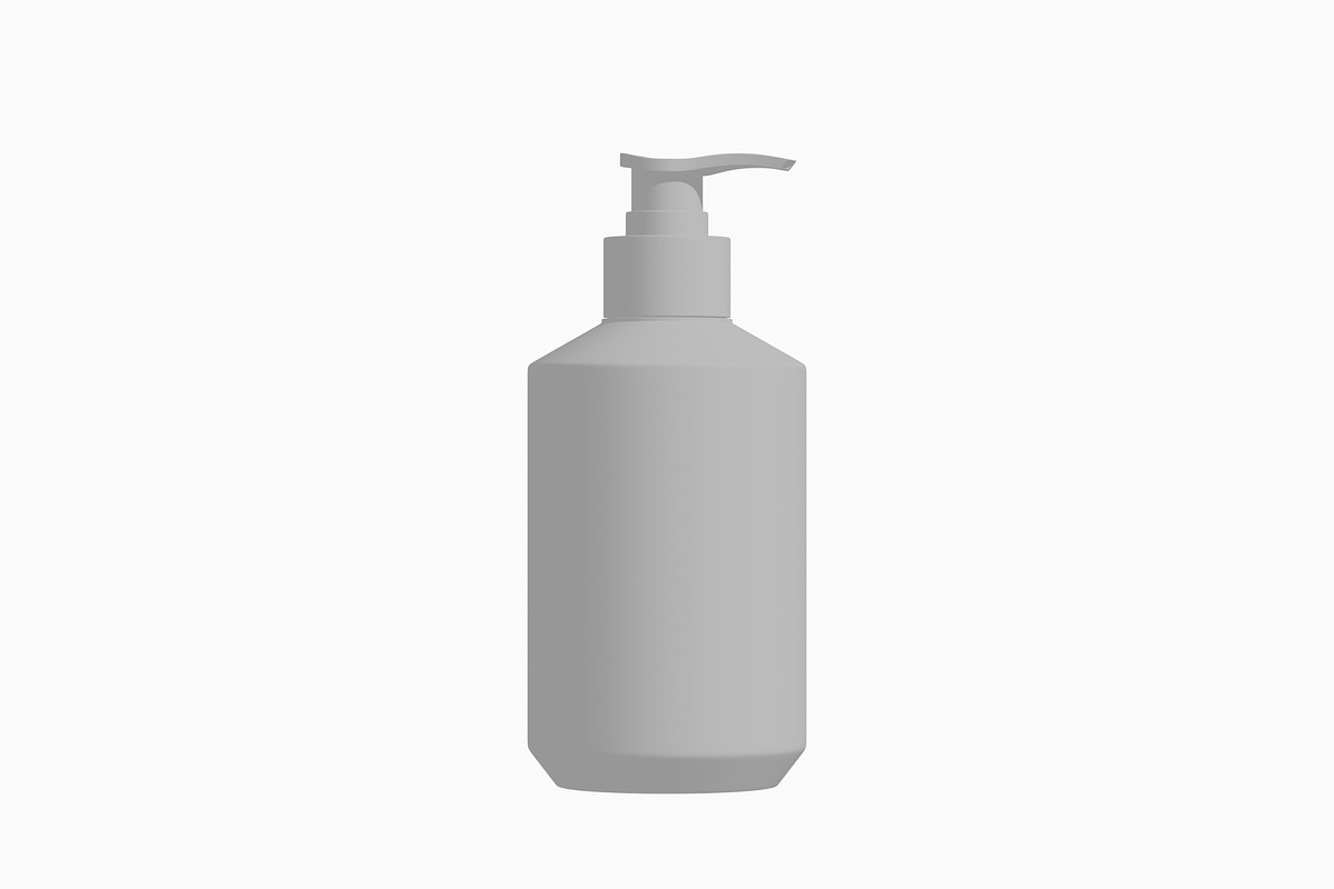 Spray Pump Bottle 3D Model, an Object 3D Model by Akebareee (Photo 6 of 7)