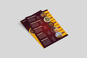 2 Page A4 Modern Food Menu Template, a Brochure Template by vectorlnk (Thumbnail 5 of 6)