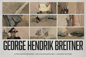 George Breitner Procreate Kit